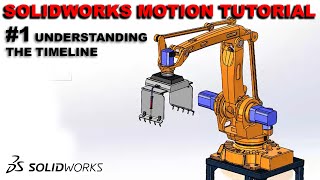 SOLIDWORKS Motion Tutorial Series 1  Understanding the Timeline [upl. by Wahlstrom]