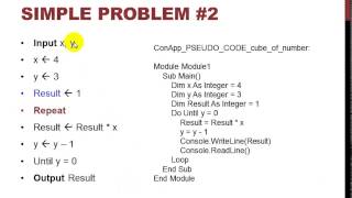 algorithm to pseudocode to code [upl. by Eirellam]