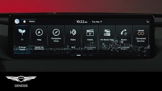 Infotainment Settings Overview  Genesis Electrified G80  HowTo  Genesis USA [upl. by Adnil]