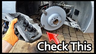 BMW BRAKE CALIPER REBUILD Complete Guide [upl. by Dloraj]