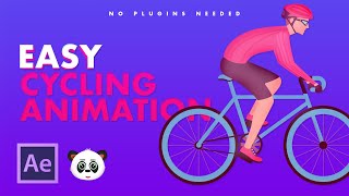 CYCLING ANIMATION IN AFTER EFFECTS [upl. by Sashenka]