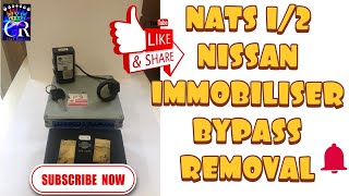 NATS 12 Alarm Immobiliser system bypass removal Nissan nissan mechanic almera gti [upl. by Kiefer]