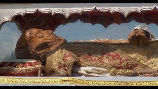 SAINT FRANCIS XAVIER BODY 1552  OLD GOA CHURCH [upl. by Gristede253]