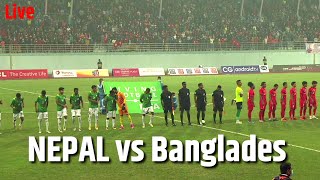 Nepal vs Bangladesh  Final  Three Nations Cup 2021  Football  March 29 [upl. by Nannah]