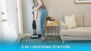 How to Use the 3in1 Docking Station with your CrossWave® X7 Cordless Pet Pro [upl. by Olnee]