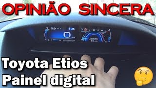 Painel digital Toyota Etios [upl. by Oalsinatse]