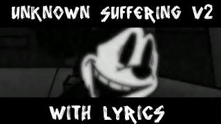 FNF Wednesdays Infidelity Unknown Suffering V2 With Lyrics [upl. by Ayanal89]