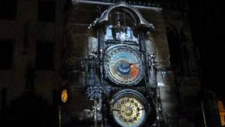 Prague Astronomical Clock  600th Anniversary Show [upl. by Ennayelsel887]