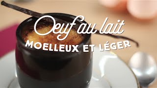 Recette simplissime  lœuf au lait  CuisineAZ [upl. by Ardenia]