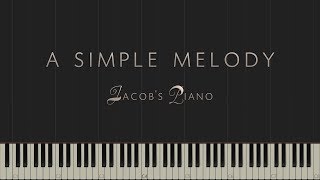 A Simple Melody  Original Piece \\ Synthesia Piano Tutorial [upl. by Lapointe]