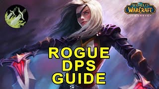 Classic WoW Rogue PvE DPS Guide  Talents PreRaid BiS amp Rotation [upl. by Bellanca594]