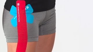 STRENGTHTAPE®  Kinesiology Tape  Hip [upl. by Reggis]