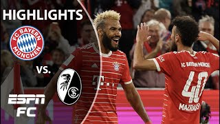 Bayern Munich vs SC Freiburg  Bundesliga Highlights  ESPN FC [upl. by Ssac965]