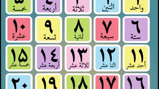 Arabic Numbers 0 100 writing and reading [upl. by Winne617]