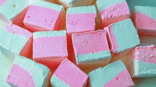 Marshmallow Recipe  Without Corn Syrup Marshmallow Recipe  Yummy [upl. by Ahsilra]