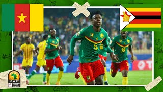 Cameroon vs Zimbabwe  AFRICAN NATIONS CHAMPIONSHIP HIGHLIGHTS  1162021  beIN SPORTS USA [upl. by Nagam]