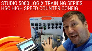 Compactlogix HSC High Speed Counter Configuration in Studio 5000 [upl. by Eelta419]