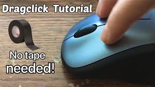 How To Dragclick  1 step  Dragclicking Tutorial [upl. by Pavior980]