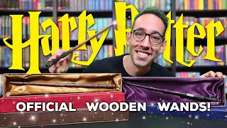 The OFFICIAL Wooden Wizarding World Wands  Harry Potter Collection [upl. by Nwahsav]