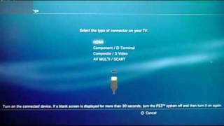 How to Optimize High Definition Settings for your PS3  720p1080i1080p [upl. by Rees137]