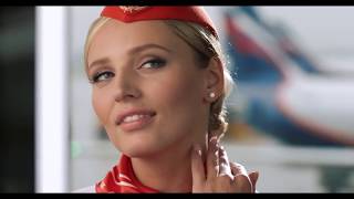 Aeroflot Russian Airlines Flight Safety Video [upl. by Baryram229]