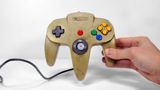 I Restored Yellowed Nintendo 64 Controller with Broken Joystick  Console Restoration [upl. by Awram]