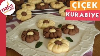 Çiçek Kurabiye  Kurabiye Tarifi  Nefis Yemek Tarifleri [upl. by Paulita866]