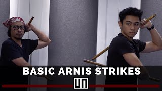 Basic Arnis Strikes with Sticks  Usapang Arnis Ep 15 [upl. by Farlie]