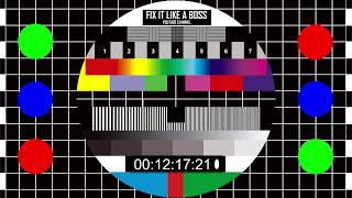 🔝 4K Test pattern UHD 2160p  30 min Test Card Calibration Video TV test video 4k [upl. by Llewkcor]