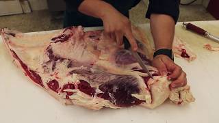 Butchering a Beef Flank  Part 3 of 3 [upl. by Marasco411]