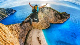 10 Incredible BASE Jump Exits [upl. by Ravid276]