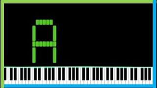 Alphabet on the Piano [upl. by Zetes]