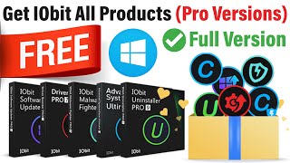 Get IObit Products Pro Full Version  License Key 2020  IObit Uninstaller ProSystemCare Pro amp More [upl. by Auqinom]