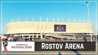 Rostov on Don Russia Rostov Arena Stadium [upl. by Annaes546]