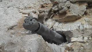 HARDROCK HDDP  Production Drilling in a Rock Quarry [upl. by Jann715]