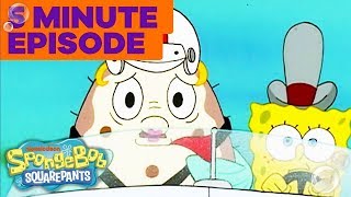 Boating School ⛵ in Five Minutes  SpongeBob [upl. by Ennyletak]