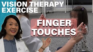 Vision Therapy Exercise Finger Touches [upl. by Redep]