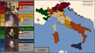 The History of Italy  Every Year [upl. by Asilav518]