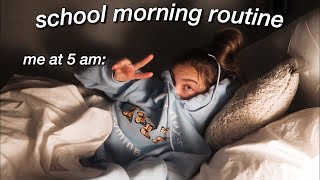 an average high school morning routine [upl. by Dedrick]