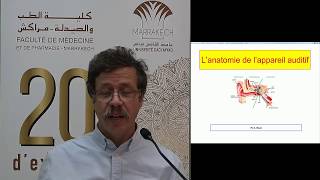 FMPM MOOCs  Anatomie de lappareil auditif  Pr Raji [upl. by Yvel]