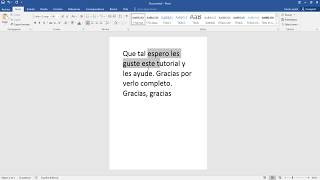 Como Poner En Letra Cursiva De Una Hoja En Word 2016 [upl. by Zel443]