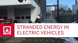 Stranded Energy in Electric Vehicles and Firefighting Challenges [upl. by Airamak233]