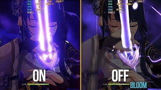 GENSHIN IMPACT 40 GRAPHIC SETTING COMPARISON [upl. by Brier286]