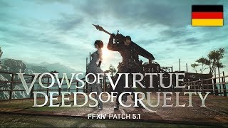 „Vows of Virtue Deeds of Cruelty quotTrailer für FFXIV Patch 51 [upl. by Yasu302]