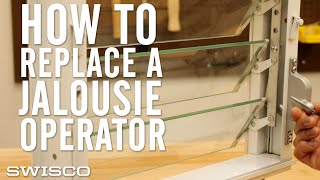 39005 How to Replace a Jalousie Operator [upl. by Anuahsal17]