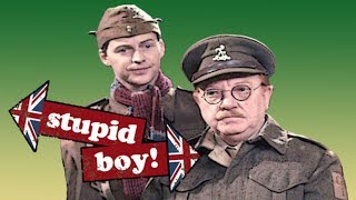 DADS ARMY quotYou Stupid Boyquot supercut [upl. by Siednarb]