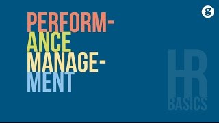 HR Basics Performance Management [upl. by Asi]