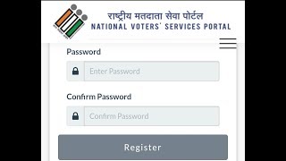 How To Register On National Voters Service Portal Online  NVSP Online Registration Process [upl. by Caughey]