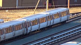 WMATA Metrorail New Carrollton Rail Yard Overview [upl. by Annalise]