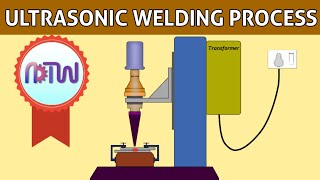 ULTRASONIC WELDING  How Ultrasonic Welding process works [upl. by Noirred]